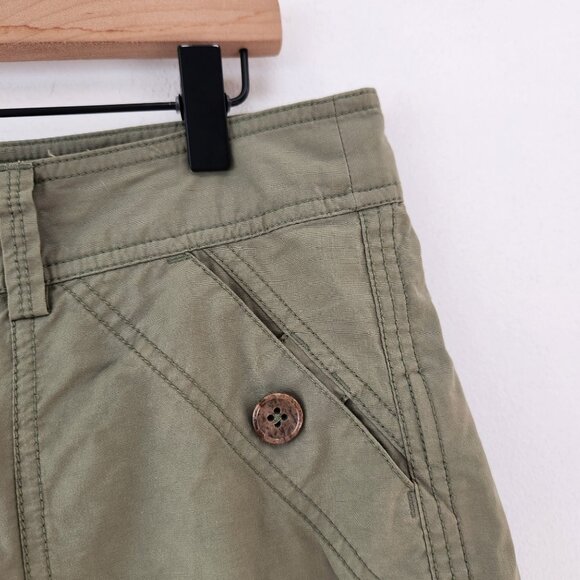 Marmot Olive Green Hiking Pants Adjustable Length Outdoors Rugged Women's 10 - Picture 9 of 14